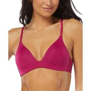 VINCE CAMUTO Riviera Molded Bikini Top swimming top L raspberry